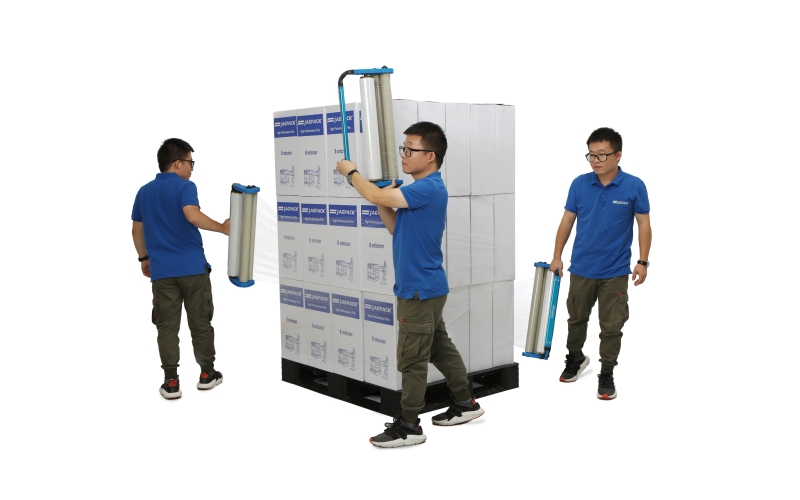 蘇州建技：托盤專用8um手工纏繞膜、12um機用纏繞膜